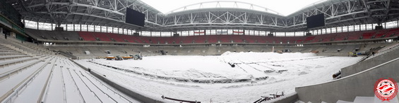 панорама стадиона Спартак